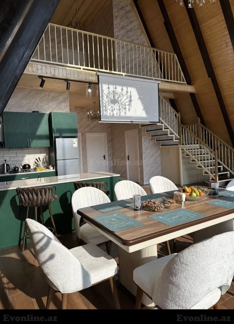Kirayə verilir 3 otaqlı Həyət evi 140 m² Qəbələ - şəkil 8