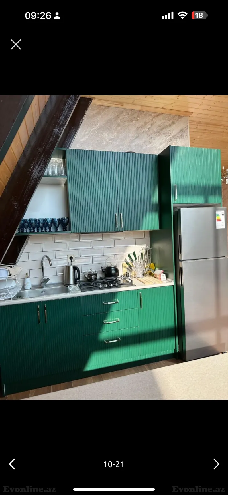 Kirayə verilir 3 otaqlı Həyət evi 140 m² Qəbələ - şəkil 9