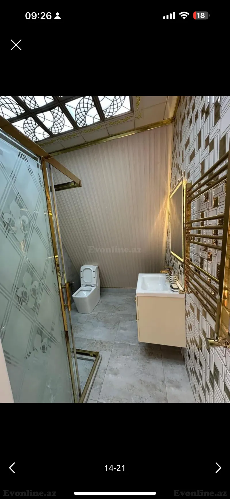 Kirayə verilir 3 otaqlı Həyət evi 140 m² Qəbələ - şəkil 13