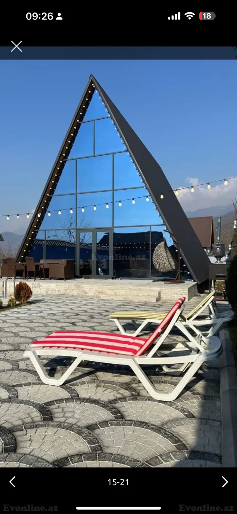Kirayə verilir 3 otaqlı Həyət evi 140 m² Qəbələ - şəkil 14