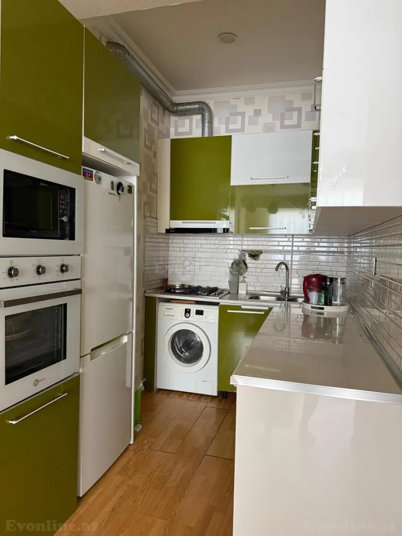 Kirayə verilir 2 otaqlı Mənzil Yeni tikili 70 m² Qara Qarayev m. - şəkil 3