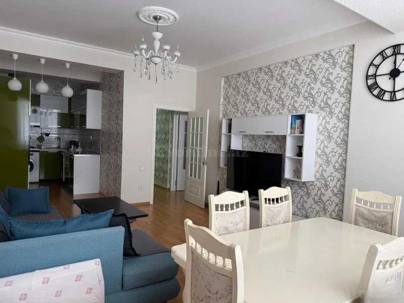 Kirayə verilir 2 otaqlı Mənzil Yeni tikili 70 m² Qara Qarayev m. - şəkil 4
