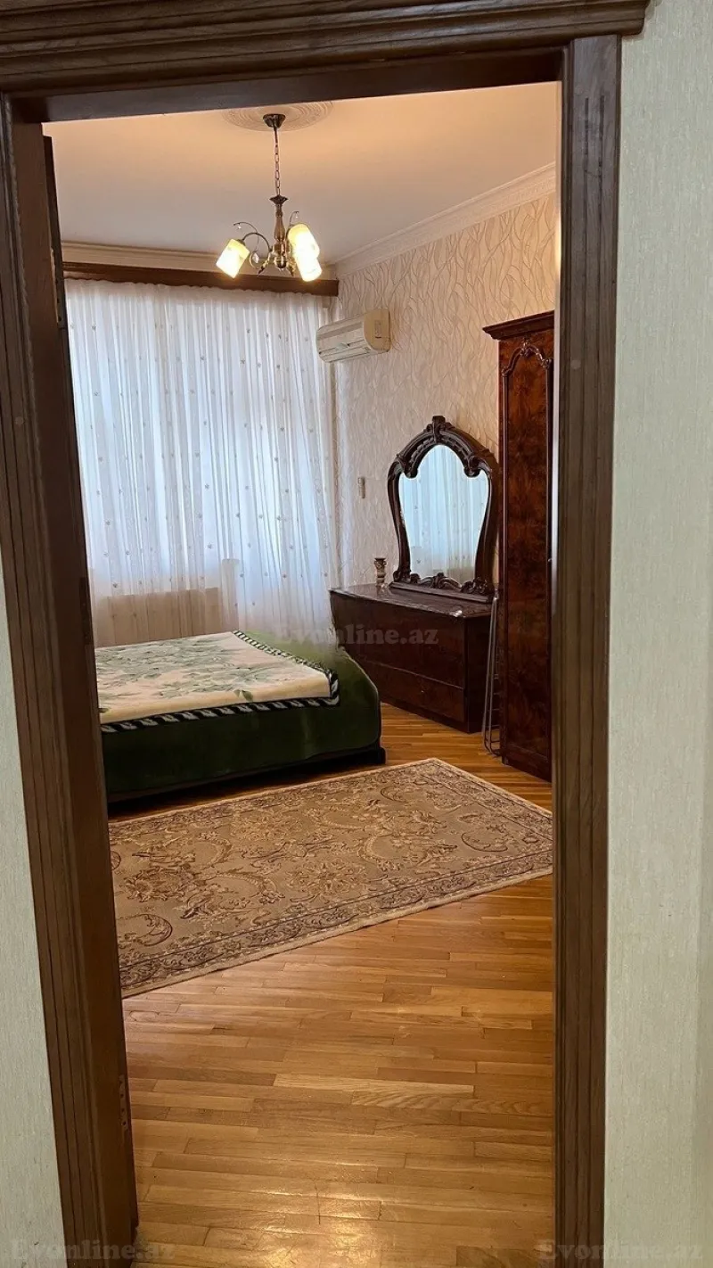 Kirayə verilir 3 otaqlı Mənzil Yeni tikili 97 m² Nərimanov r. - şəkil 4