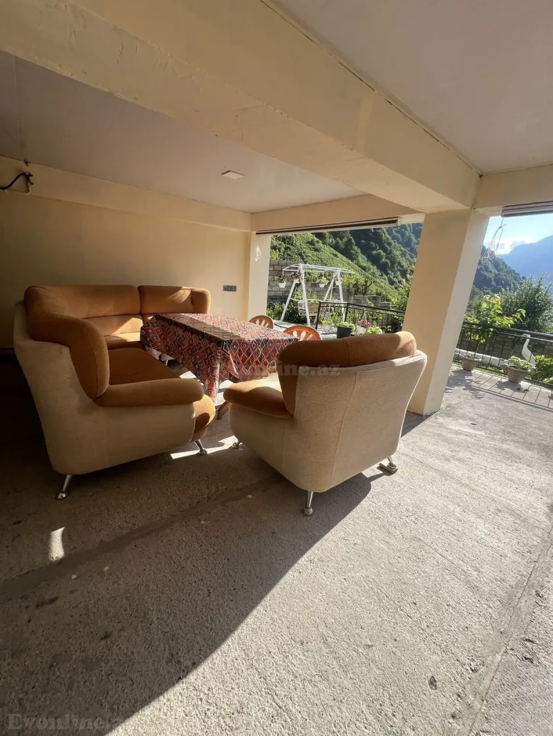 Kirayə verilir 3 otaqlı Həyət evi 100 m² Qax - şəkil 8