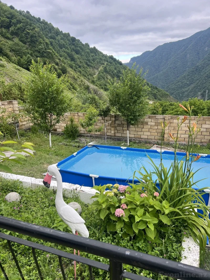 Kirayə verilir 3 otaqlı Həyət evi 100 m² Qax - şəkil 25