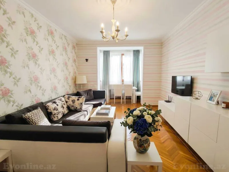 2 otaqlı Mənzil 90 m² Nəsimi r. Kirayə verilir