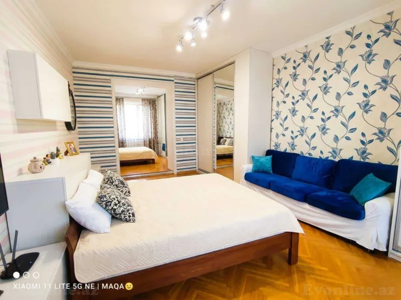 Kirayə verilir 2 otaqlı Mənzil Köhnə tikili 90 m² Nəsimi r. - şəkil 10