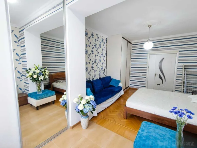 Kirayə verilir 2 otaqlı Mənzil Köhnə tikili 90 m² Nəsimi r. - şəkil 11
