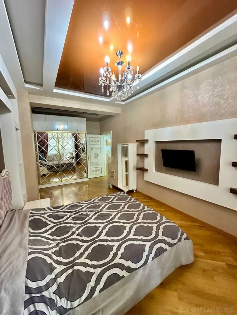 Kirayə verilir 2 otaqlı Mənzil Yeni tikili 100 m² Nəsimi r. - şəkil 7