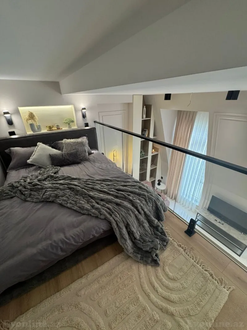 Kirayə verilir 2 otaqlı Mənzil Yeni tikili 55 m² Ağ şəhər - şəkil 9