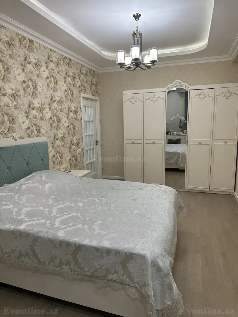 Kirayə verilir 4 otaqlı Mənzil Yeni tikili 120 m² Həzi Aslanov m. - şəkil 9
