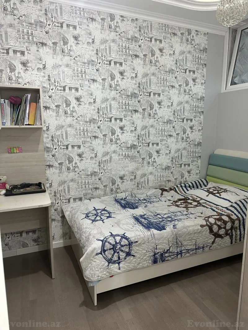 Kirayə verilir 4 otaqlı Mənzil Yeni tikili 120 m² Həzi Aslanov m. - şəkil 11