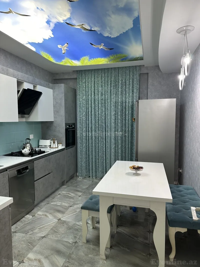 Kirayə verilir 4 otaqlı Mənzil Yeni tikili 120 m² Həzi Aslanov m. - şəkil 15