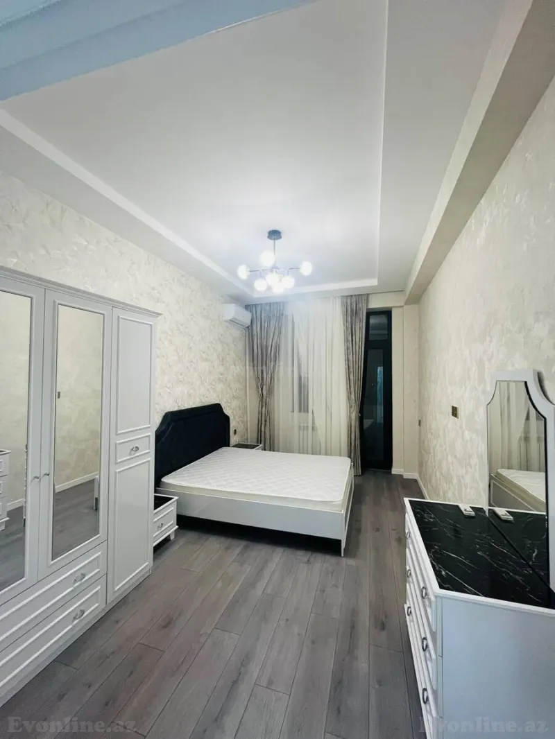 Kirayə verilir 2 otaqlı Mənzil Yeni tikili 105 m² Nəsimi r. - şəkil 2