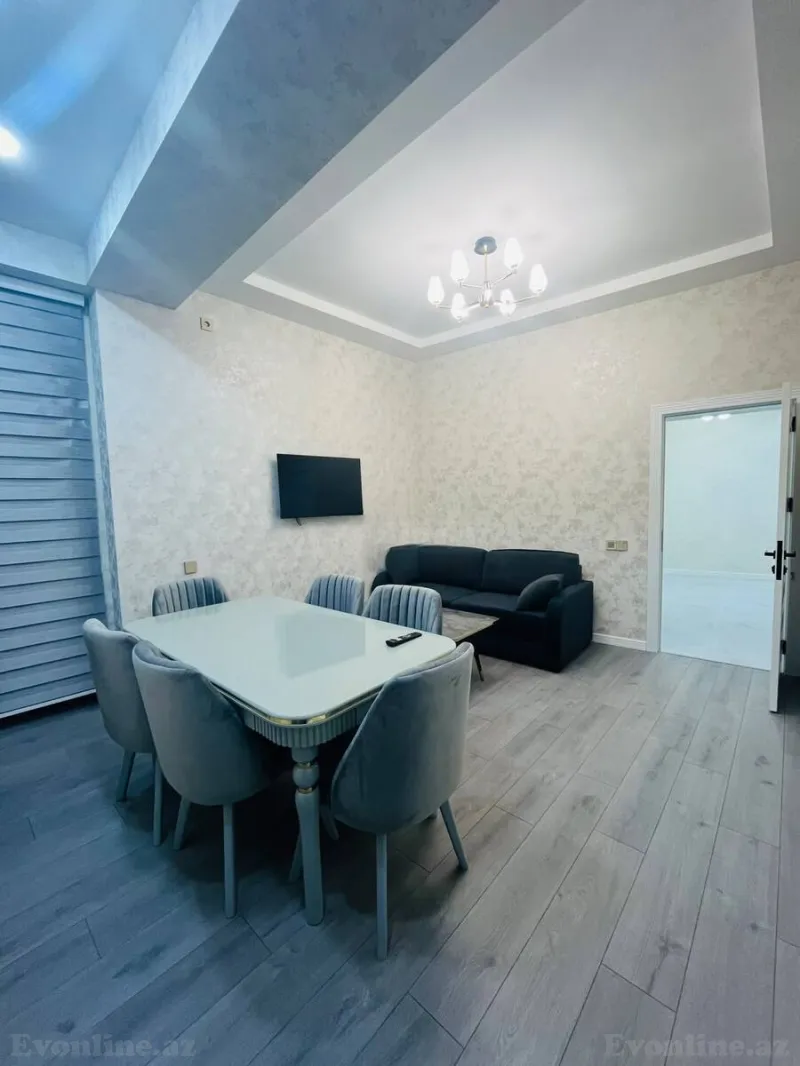 Kirayə verilir 2 otaqlı Mənzil Yeni tikili 105 m² Nəsimi r. - şəkil 3