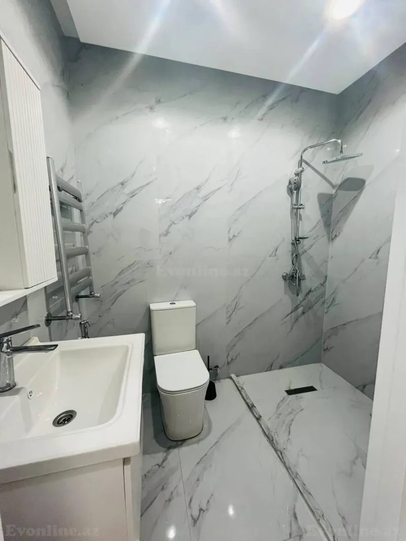 Kirayə verilir 2 otaqlı Mənzil Yeni tikili 105 m² Nəsimi r. - şəkil 6