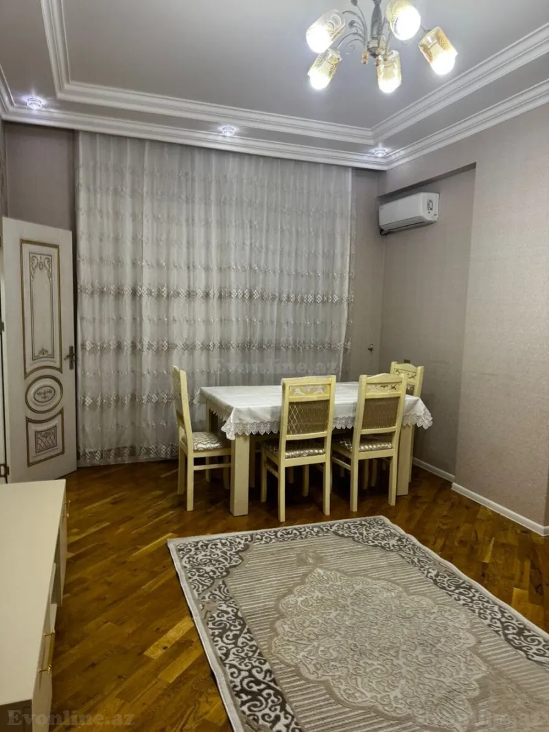 Kirayə verilir 2 otaqlı Mənzil Yeni tikili 55 m² Həzi Aslanov m. - şəkil 2
