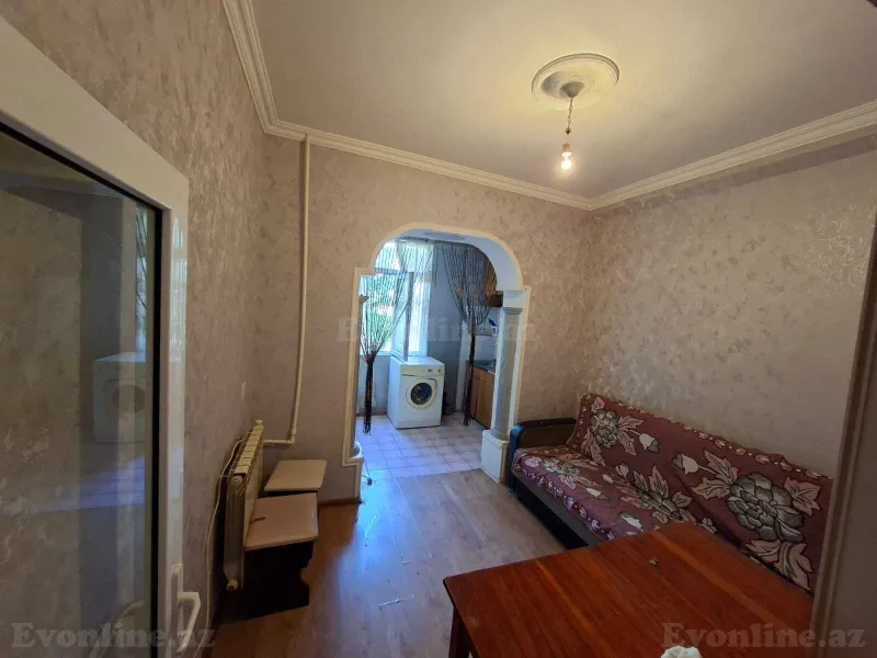 Kirayə verilir 2 otaqlı Mənzil Köhnə tikili 55 m² İnşaatçılar m. - şəkil 2