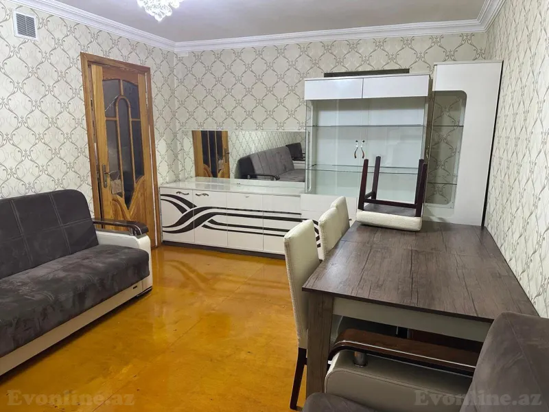 2 otaqlı Mənzil 50 m² Nərimanov r. Kirayə verilir