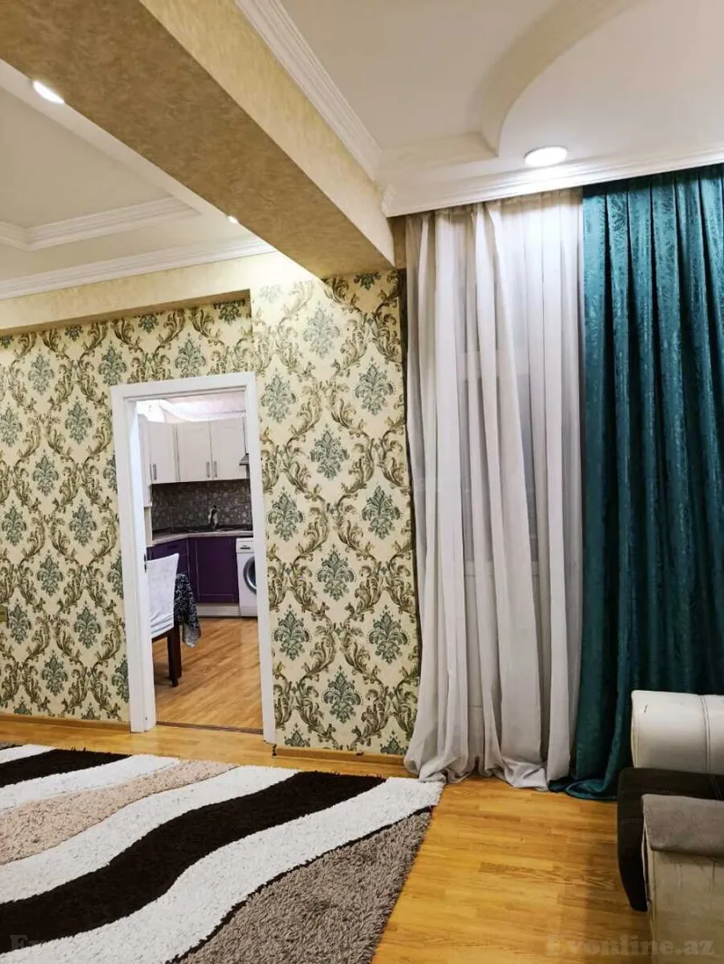 Kirayə verilir 3 otaqlı Mənzil Yeni tikili 80 m² İnşaatçılar m. - şəkil 15