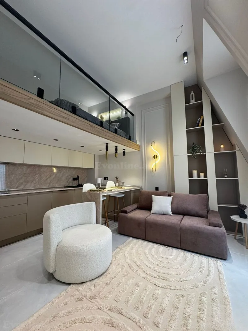 Kirayə verilir 1 otaqlı Mənzil Yeni tikili 55 m² Ağ şəhər