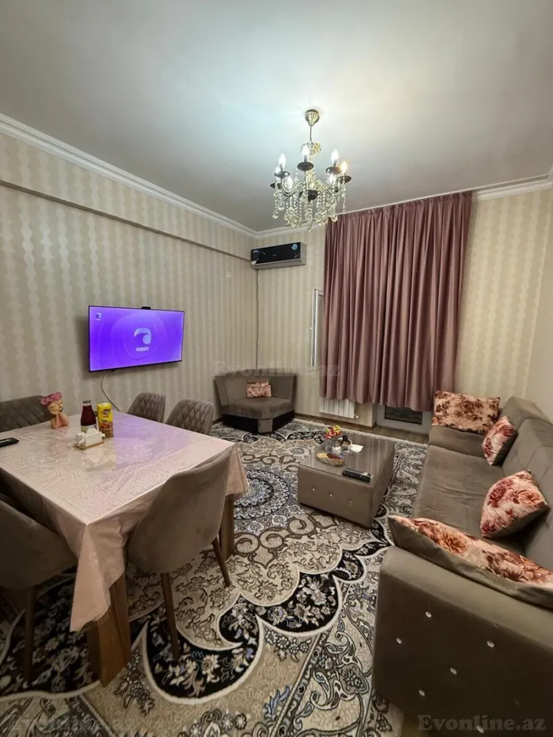 2 otaqlı Mənzil 59 m² Hövsan Satılır