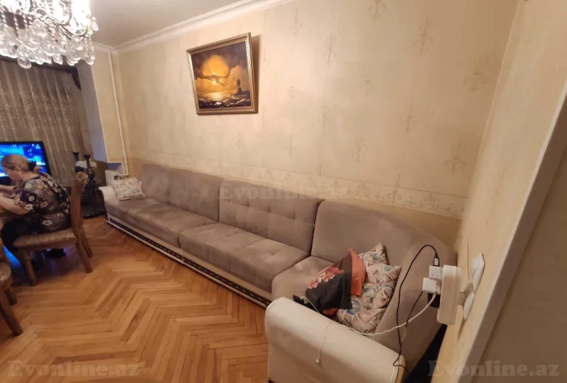 Satılır 3 otaqlı Mənzil Köhnə tikili 96 m² Gənclik m. - şəkil 2