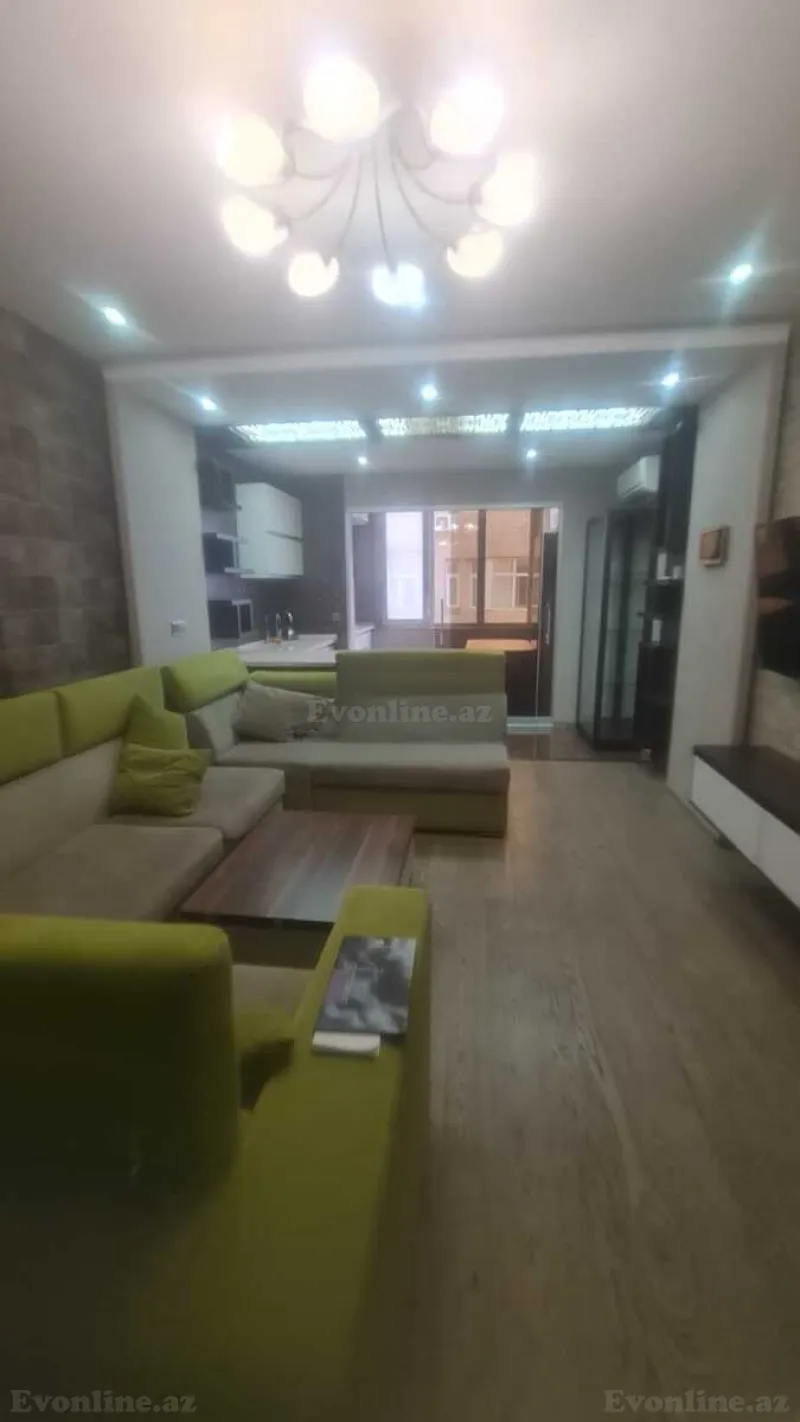 Kirayə verilir 2 otaqlı Mənzil Yeni tikili 70 m² 8 Noyabr m. - şəkil 2