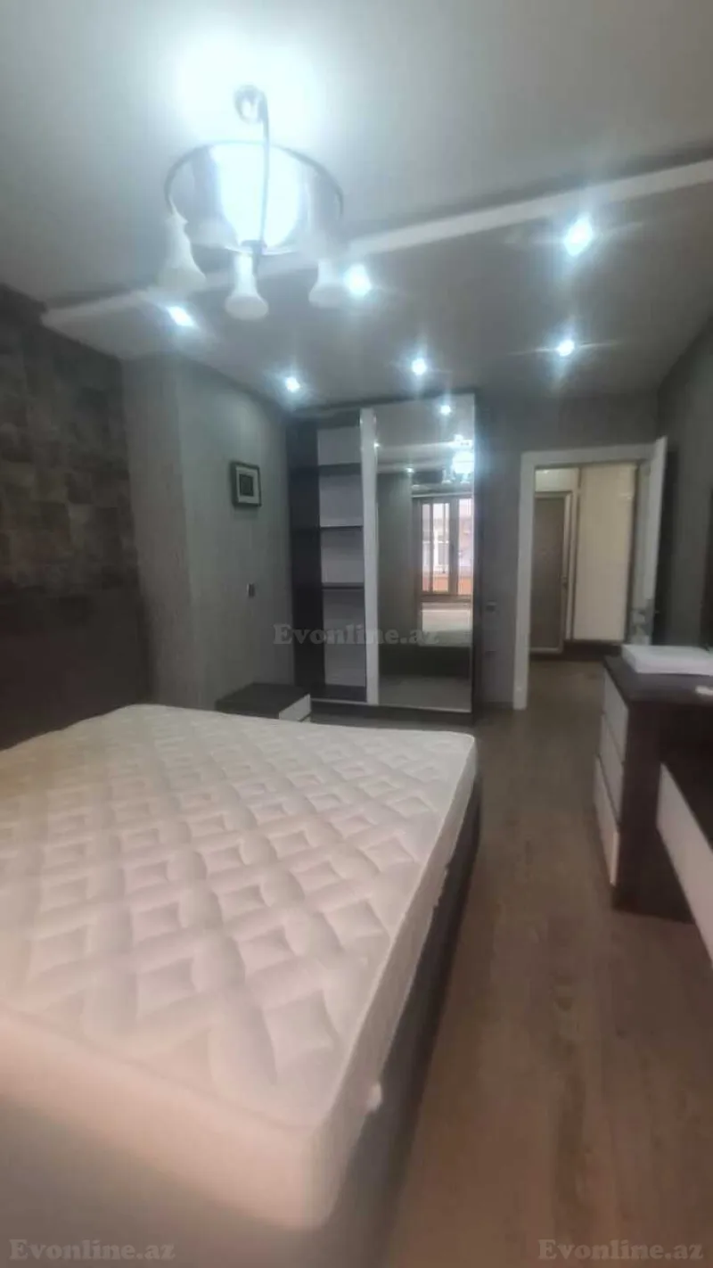 Kirayə verilir 2 otaqlı Mənzil Yeni tikili 70 m² 8 Noyabr m. - şəkil 3