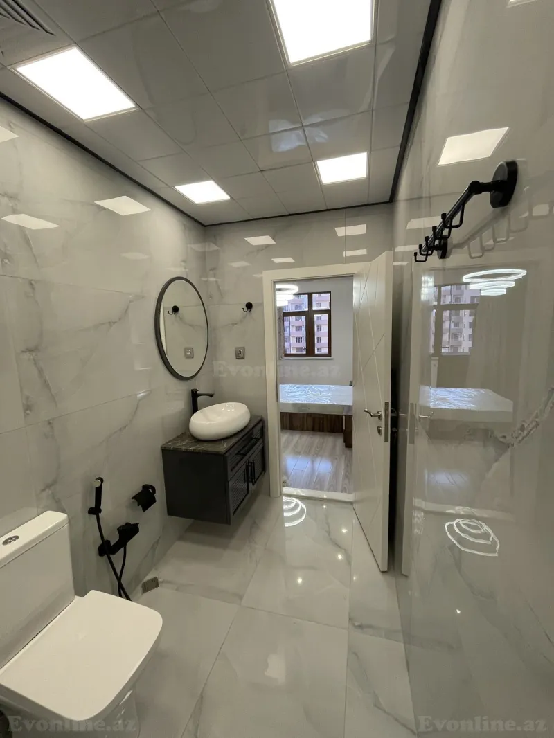 Kirayə verilir 3 otaqlı Mənzil Yeni tikili 110 m² Xətai r. - şəkil 11