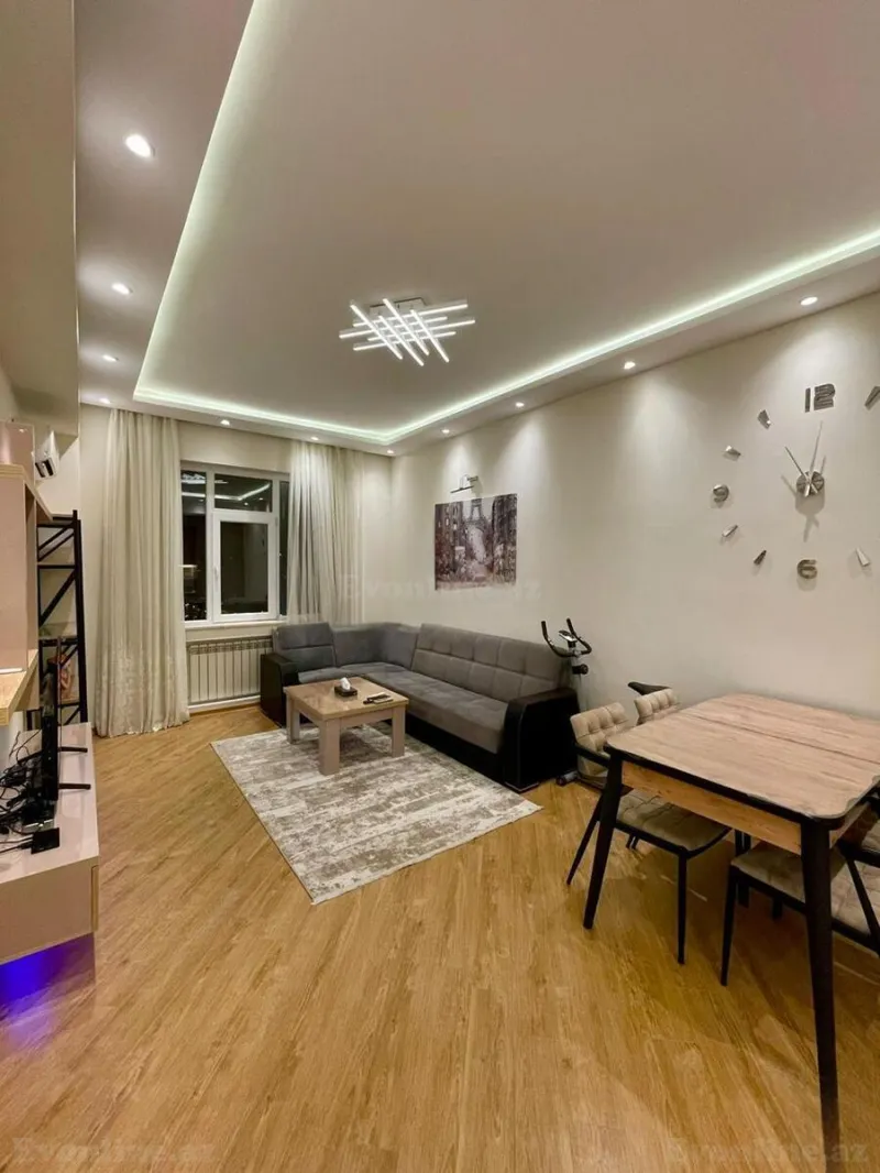 Kirayə verilir 2 otaqlı Mənzil Yeni tikili 70 m² Xətai r. - şəkil 2