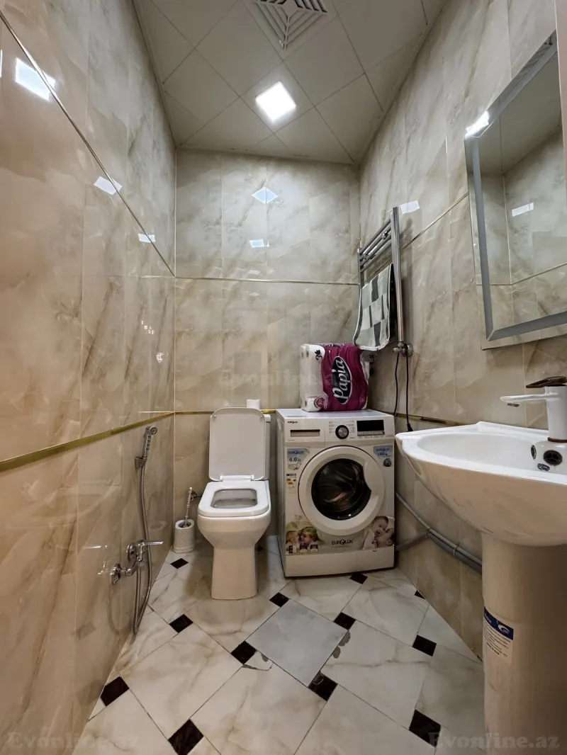 Satılır 3 otaqlı Mənzil Yeni tikili 120 m² İnşaatçılar m. - şəkil 7