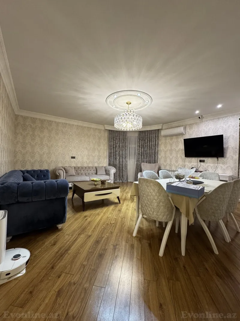 Satılır 3 otaqlı Mənzil Yeni tikili 120 m² İnşaatçılar m. - şəkil 10