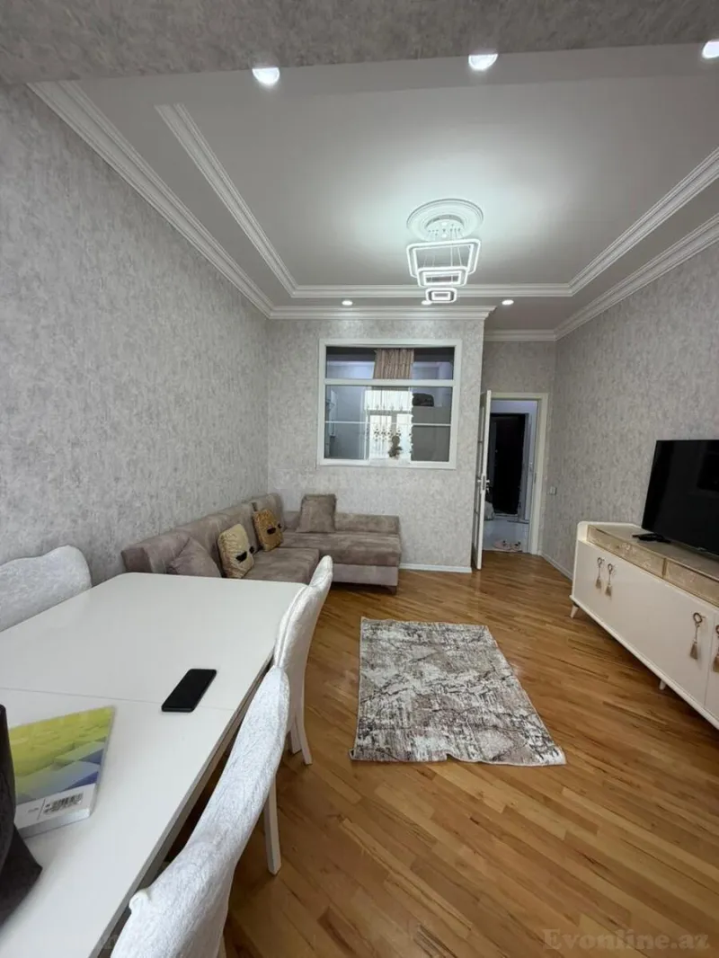 Kirayə verilir 2 otaqlı Mənzil Yeni tikili 60 m² Qara Qarayev m. - şəkil 4