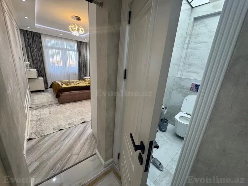 Satılır 3 otaqlı Mənzil Yeni tikili 135 m² İnşaatçılar m. - şəkil 6