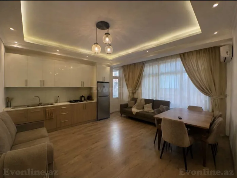 Satılır 2 otaqlı Mənzil Yeni tikili 77 m² Qara Qarayev m. - şəkil 2