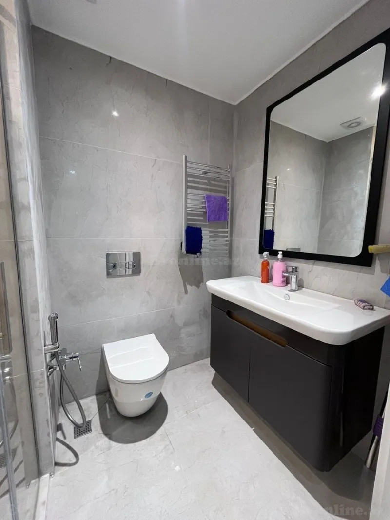 Kirayə verilir 2 otaqlı Mənzil Yeni tikili 65 m² Yasamal - şəkil 9