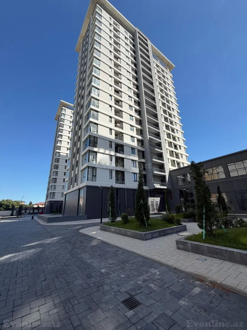 2 otaqlı Mənzil 55 m² İnşaatçılar m. Kirayə verilir