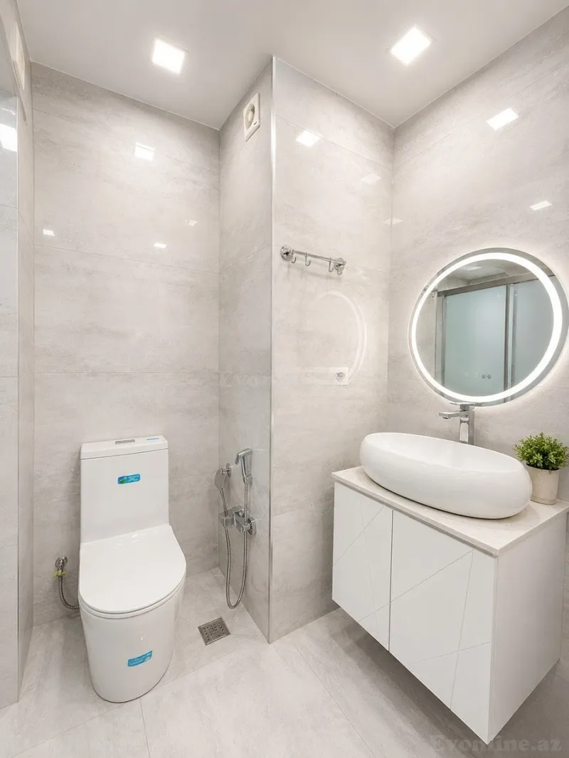 Kirayə verilir 2 otaqlı Mənzil Yeni tikili 55 m² İnşaatçılar m. - şəkil 7