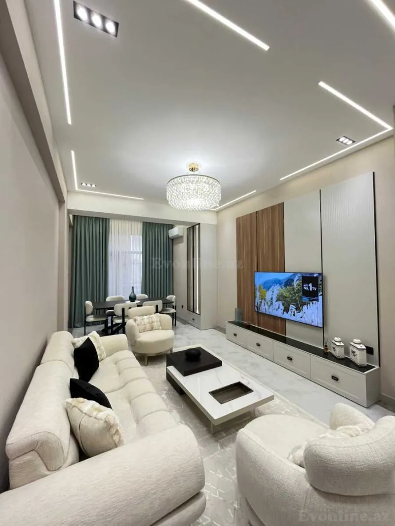 Satılır 4 otaqlı Mənzil Yeni tikili 160 m² Nizami m. - şəkil 3