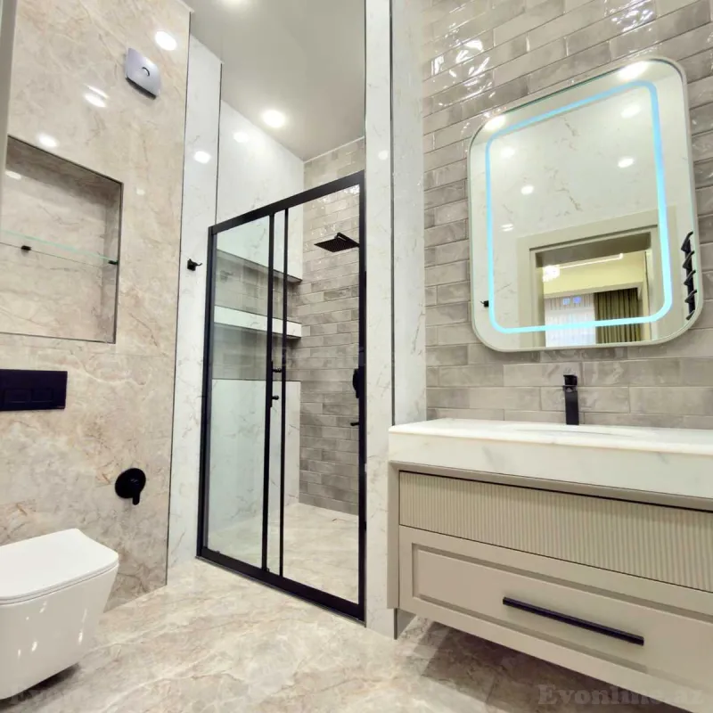 Satılır 4 otaqlı Mənzil Yeni tikili 160 m² Nizami m. - şəkil 14