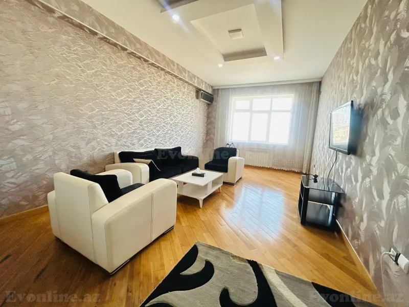 Kirayə verilir 3 otaqlı Mənzil Yeni tikili 100 m² Xətai r. - şəkil 2
