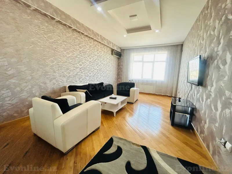 Kirayə verilir 3 otaqlı Mənzil Yeni tikili 100 m² Xətai r. - şəkil 14