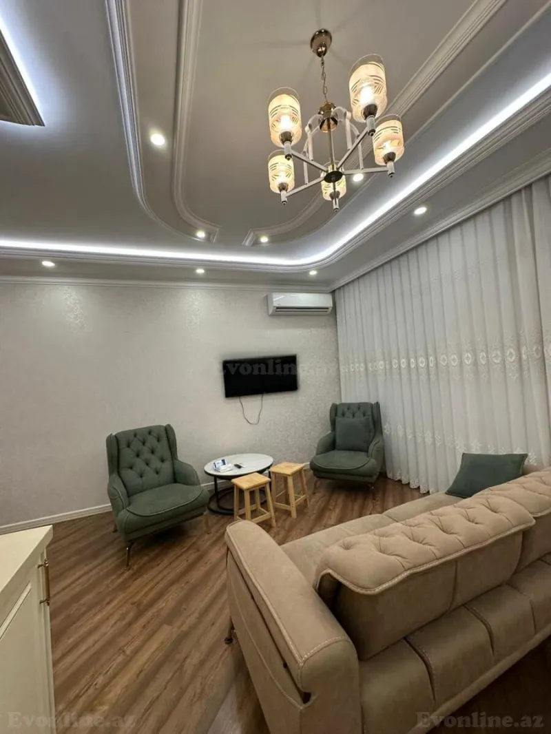 Kirayə verilir 3 otaqlı Mənzil Yeni tikili 110 m² 8 Noyabr m. - şəkil 3