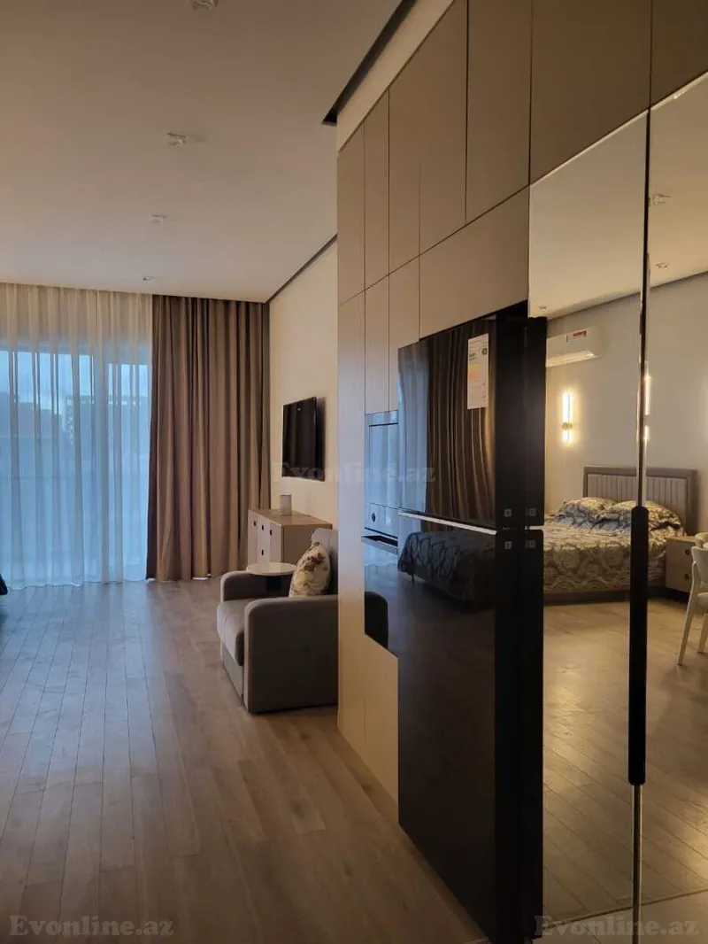 Kirayə verilir 1 otaqlı Mənzil Yeni tikili 60 m² Sea Breeze - şəkil 3