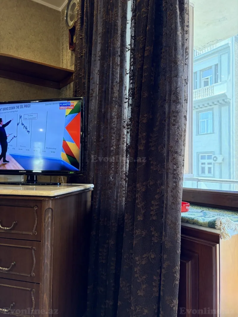 Kirayə verilir 1 otaqlı Mənzil Köhnə tikili 35 m² Səbail r. - şəkil 4