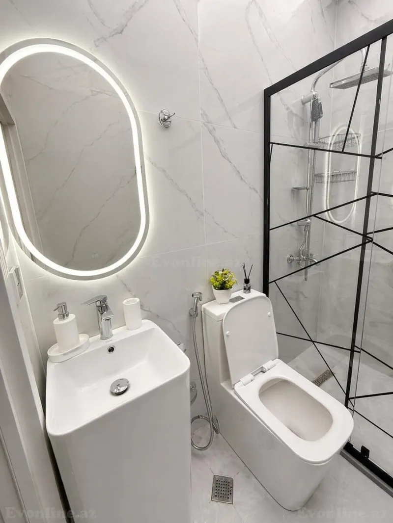 Satılır 2 otaqlı Mənzil Yeni tikili 55 m² Əhmədli m. - şəkil 8