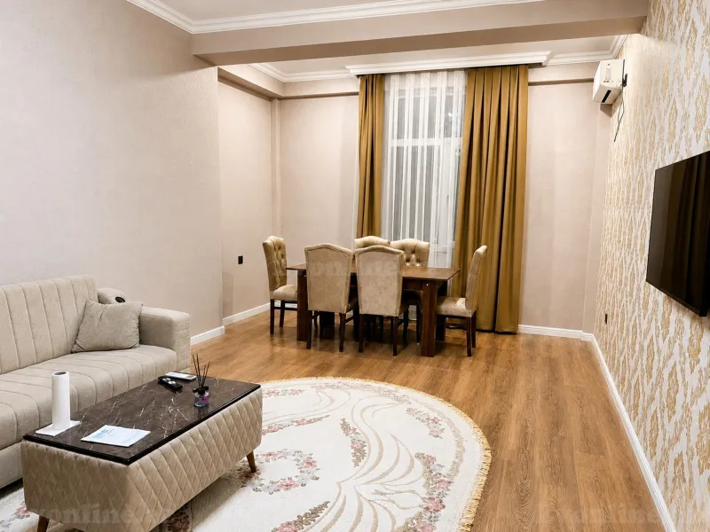 2 otaqlı Mənzil 90 m² Nərimanov r. Kirayə verilir