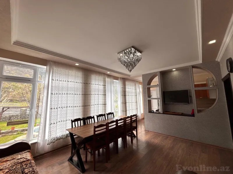 Kirayə verilir 5 otaqlı Həyət evi 220 m² Qax - şəkil 19