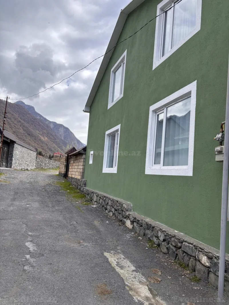 Kirayə verilir 5 otaqlı Həyət evi 220 m² Qax - şəkil 20